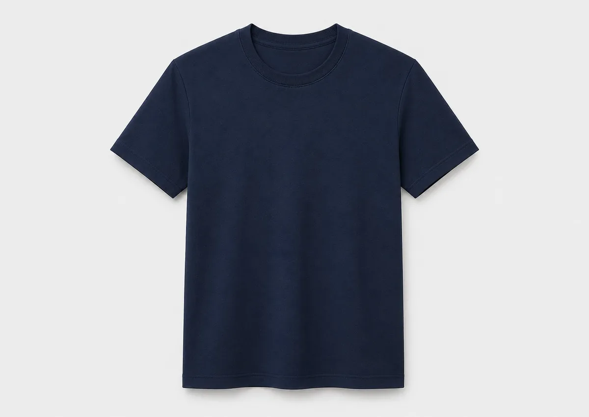 Camisetas em malha premium penteada no atacado